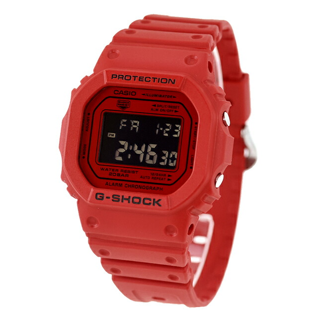 gショック ジーショック 5600 G-SHOCK デジタル 5600シリーズ クォーツ 電池式 DW-5600RRB-4 メンズ 腕時計 ブランド カシオ casio デジタル ブラック レッド 黒 おしゃれ 防水 プレゼント 男性 実用的