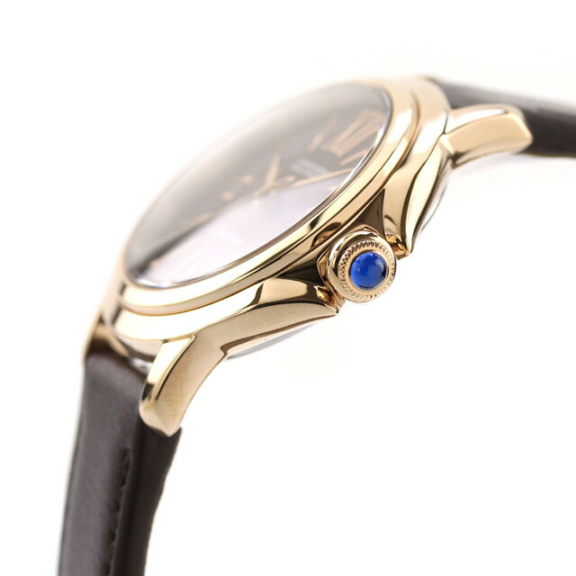 シチズン エル ROUND Collection 光発電エコドライブ 腕時計 ブランド レディース ソーラー CITIZEN L EM1163-09X アナログ ブラウン おしゃれ 防水 軽い 華奢 かわいい プレゼント 女性 実用的