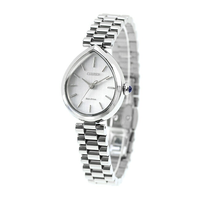 シチズン エル RAINELL Collection エコドライブ 腕時計 ブランド レディース ソーラー CITIZEN L EM1200-55A アナログ ライトグレー おしゃれ 防水 軽い 華奢 かわいい プレゼント 女性 実用的