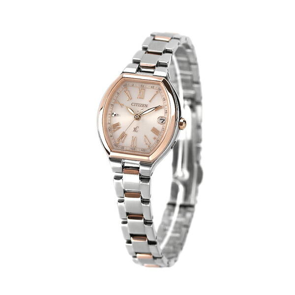 シチズン クロスシー ベーシックコレクション エコ・ドライブ電波時計 レディース 腕時計 ES9364-57W CITIZEN xC ブランド おしゃれ 防水 軽い 華奢 かわいい プレゼント 女性 実用的