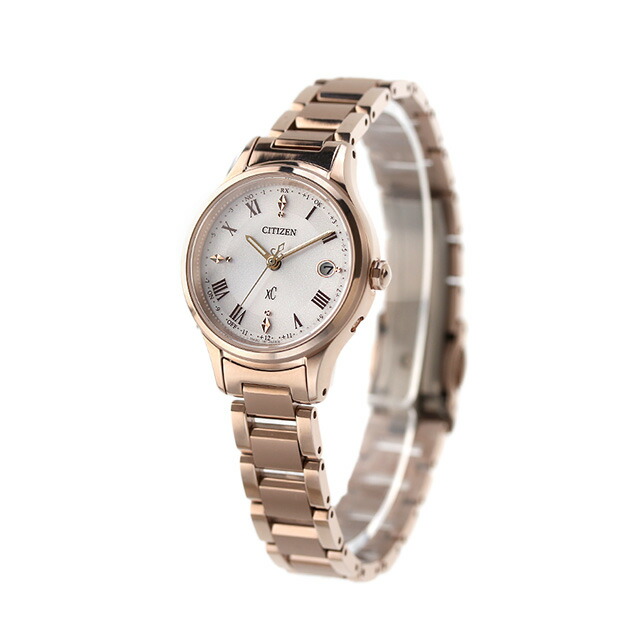 シチズン クロスシー hikariコレクション 光発電エコドライブ電波 腕時計 レディース チタン 電波ソーラー CITIZEN xC ES9497-96A アナログ 日本製 ブランド おしゃれ 防水 軽い 華奢 かわいい プレゼント 女性 実用的