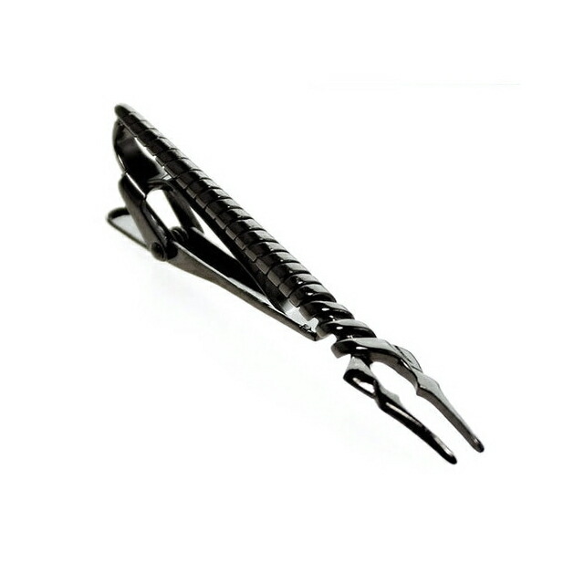 SWANK×EVANGELION スワンク ネクタイピン エヴァ コラボ ブランド ヱヴァンゲリヲン ロンギヌスの槍&カシウスの槍 2本セット タイバー タイピン EVA017 ガンメタ シルバー アクセサリー 誕生日 ギフト