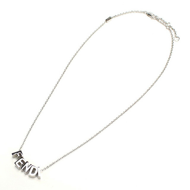 フェンディ ネックレス メンズ ブランド FENDI イタリア 7AJ835 シルバー系 アクセサリー