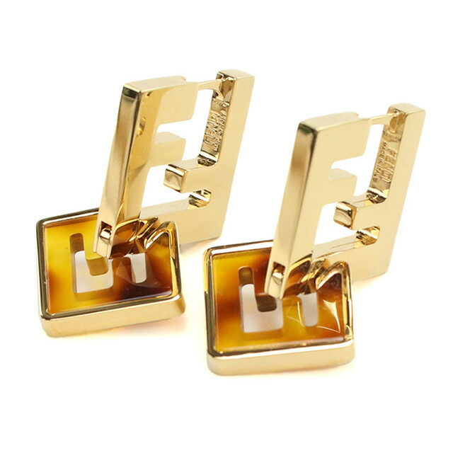 フェンディ ピアス レディース ブランド FENDI 8AK206 ゴールド アクセサリー