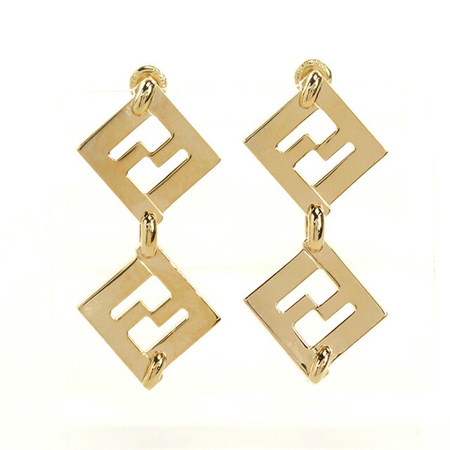 フェンディ ピアス レディース ブランド FENDI 8AK789 ゴールド アクセサリー