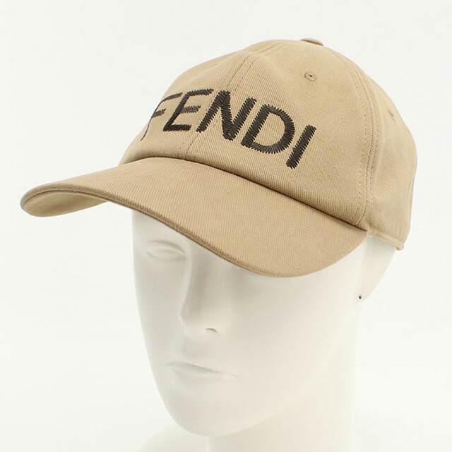 フェンディ キャップ メンズ ブランド FENDI FXQ969 ベージュ 帽子 選べるモデル