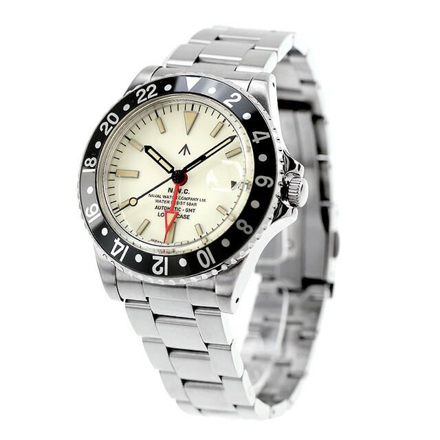 ナバルウォッチ Naval Watch Produced By LOWERCASE 自動巻き 腕時計 ブランド メンズ NAVAL WATCH FRXD002 アナログ ホワイト 白 日本製 おしゃれ 防水 プレゼント 男性 実用的