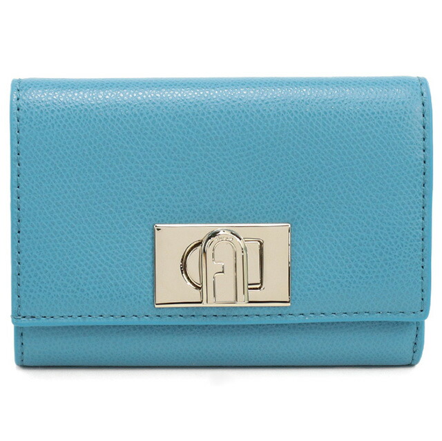 フルラ 三折財布 レディース ブランド Furla FURLA 1927レザー WP00225 ブルー 財布