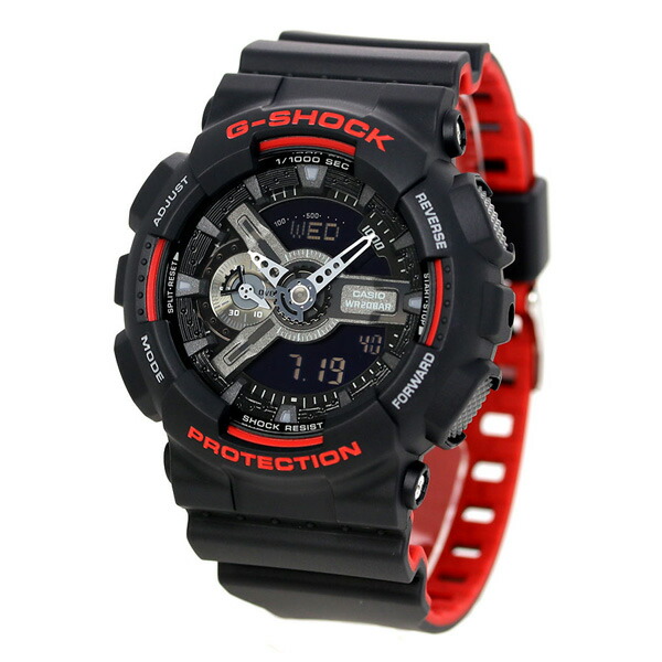 gショック ジーショック G-SHOCK GA-110HR-1ADR スペシャルカラー ブラック 黒 レッド ジーショック CASIO カシオ 腕時計 メンズ ブランド おしゃれ 防水 軽い プレゼント 男性 実用的