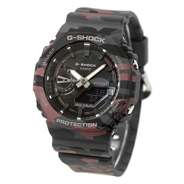 gショック ジーショック 2100 G-SHOCK ANALOG-DIGITAL 2100 Series クォーツ 電池式 GA-2100CMD-8A メンズ 腕時計 ブランド カシオ casio アナデジ ブラックカモフラージュ グレーカモフラージュ 黒 おしゃれ 防水 プレゼント 男性 実用的