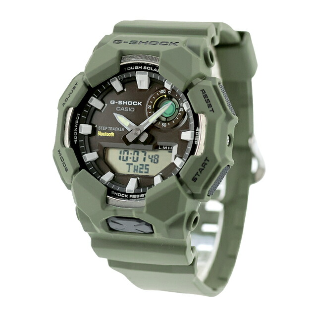 gショック ジーショック G-SHOCK ANALOG-DIGITAL GA-B010 SERIES タフソーラー（ソーラー充電システム） GA-B010-3A Bluetooth メンズ 腕時計 ブランド カシオ casio アナデジ ブラック カーキグリーン 黒 おしゃれ 防水 軽い プレゼント 男性 実用的