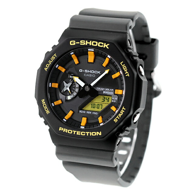 gショック ジーショック 2100 G-SHOCK Charles Darwin Foundationコラボレーションモデル タフソーラー（ソーラー充電システム） GA-B2100-1A Bluetooth メンズ 腕時計 ブランド カシオ casio アナデジ ブラック グレー 黒 おしゃれ 防水 プレゼント 男性 実用的