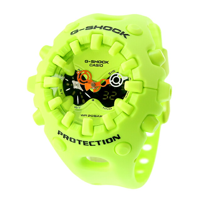 gショック ジーショック G-SHOCK ANALOG-DIGITAL GA-V01 SERIES クォーツ 電池式 GA-V01-9A メンズ 腕時計 ブランド カシオ casio アナデジ ライムグリーン おしゃれ 防水 軽い プレゼント 男性 実用的