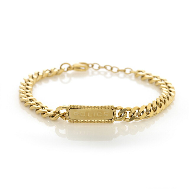ポリス ブレスレット メンズ ブランド POLICE TAPER チェーン GB0041302 ゴールド アクセサリー