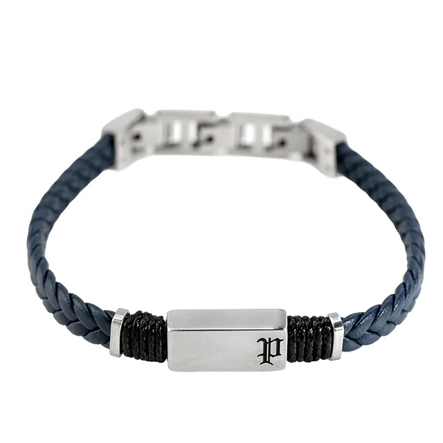 ポリス ブレスレット メンズ POLICE リッジコード RIDGECORD GB0079501 ネイビー アクセサリー 腕輪 ジュエリー ブランド 高級 おしゃれ プレゼント 男性 実用的 かっこいい