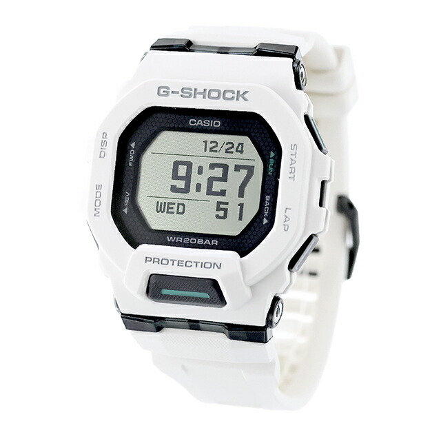 gショック ジーショック G-SHOCK G-SQUAD GBD-200 SERIES クォーツ 電池式 GBD-200-7 Bluetooth メンズ 腕時計 ブランド カシオ casio デジタル ブラック ホワイト 黒 おしゃれ 防水 軽い プレゼント 男性 実用的