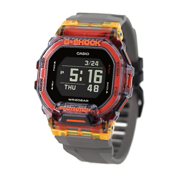 gショック ジーショック G-SHOCK G-スクワッド GBD-200 シリーズ ワールドタイム クオーツ GBD-200SM-1A5DR ブラック 黒 グレー CASIO カシオ 腕時計 メンズ ブランド おしゃれ 防水 軽い プレゼント 男性 実用的