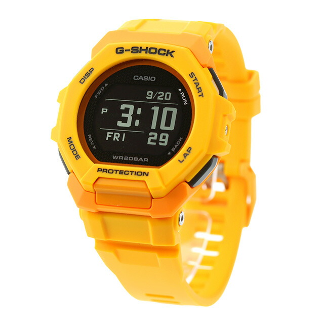 gショック ジーショック G-SHOCK GBD-300-9 G-SQUAD GBD-300シリーズ Bluetooth メンズ 腕時計 カシオ casio デジタル イエロー ブランド おしゃれ 防水 軽い プレゼント 男性 実用的