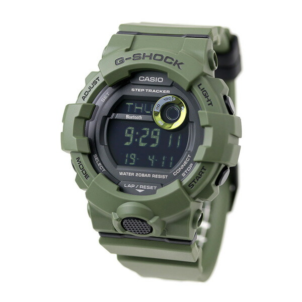 gショック ジーショック G-SHOCK G-SQUAD GBD-800 GBD-800UC-3DR ブラック 黒 カーキ CASIO カシオ 腕時計 メンズ ブランド おしゃれ 防水 軽い プレゼント 男性 実用的