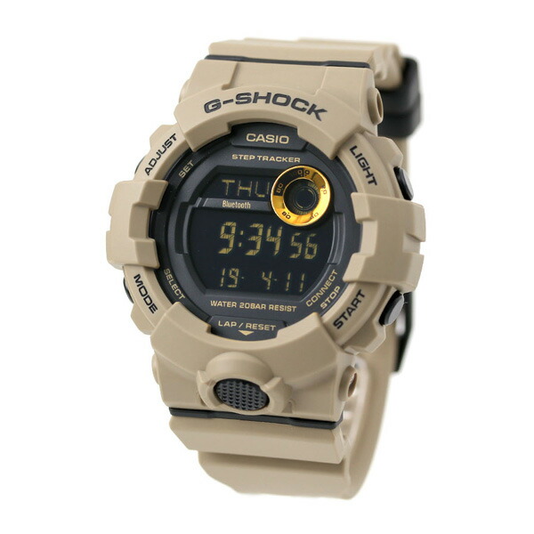 gショック ジーショック G-SHOCK G-SQUAD GBD-800 GBD-800UC-5DR ブラック 黒 ベージュ CASIO カシオ 腕時計 メンズ ブランド おしゃれ 防水 軽い プレゼント 男性 実用的
