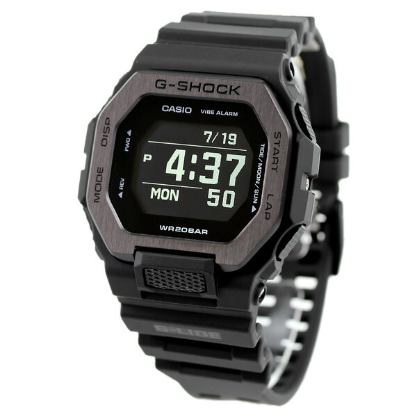 gショック ジーショック G-SHOCK Gライド クオーツ ムーンデータ タイドグラフ GBX-100NS-1DR オールブラック 黒 CASIO カシオ 腕時計 メンズ ブランド おしゃれ 防水 軽い プレゼント 男性 実用的