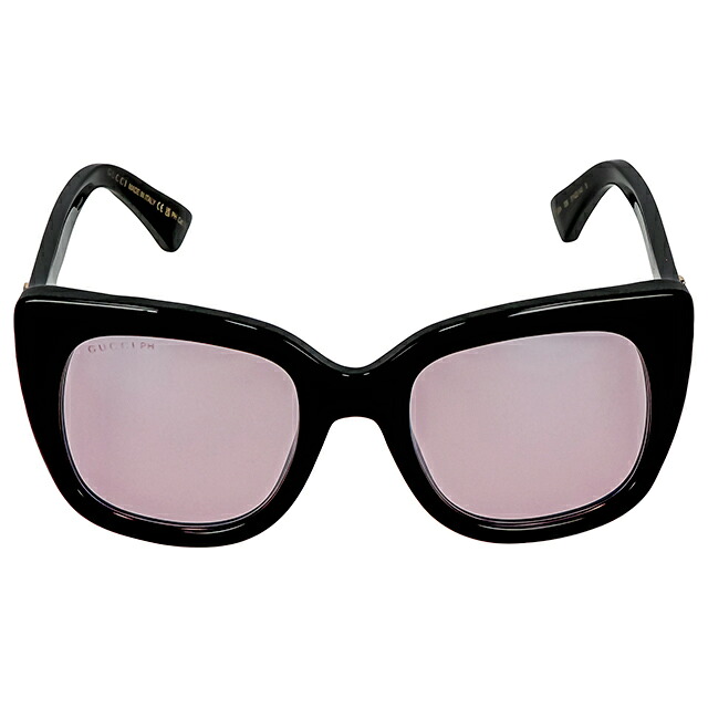 グッチ サングラス レディース ブランド GUCCI ITALY GG0163SN 009 ブラック