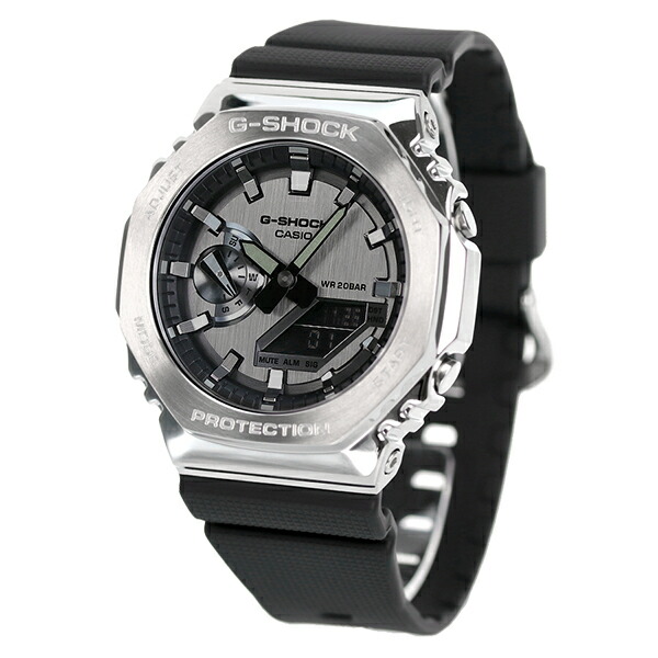 gショック ジーショック G-SHOCK GM-2100 アナログデジタル 2100シリーズ ワールドタイム クオーツ GM-2100-1ADR ブラック 黒 CASIO カシオ 腕時計 メンズ ブランド おしゃれ 防水 軽い プレゼント 男性 実用的