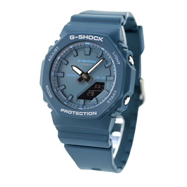 gショック ジーショック G-SHOCK クォーツ 電池式 GMA-P2100BA-2A レディース 腕時計 ブランド カシオ casio アナデジ ブルー おしゃれ 防水 文字盤 大きい プレゼント 女性 実用的
