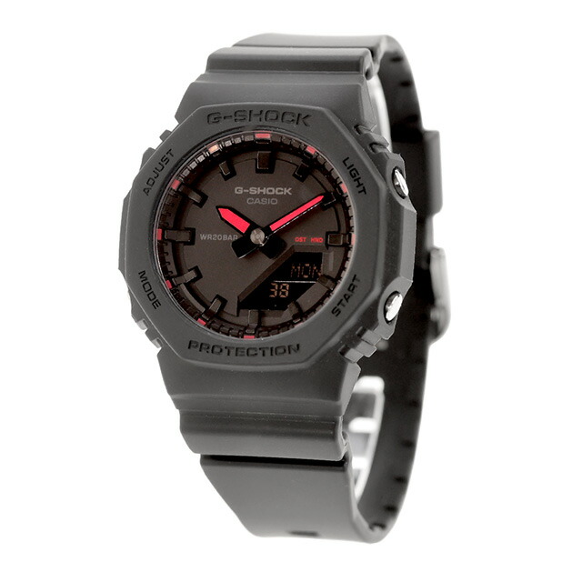 gショック ジーショック G-SHOCK クォーツ 電池式 GMA-P2100SA-1A1 アナログ デジタル ユニセックス メンズ レディース 腕時計 ブランド カシオ casio アナデジ オールブラック 黒 おしゃれ 防水 文字盤 大きい プレゼント 実用的