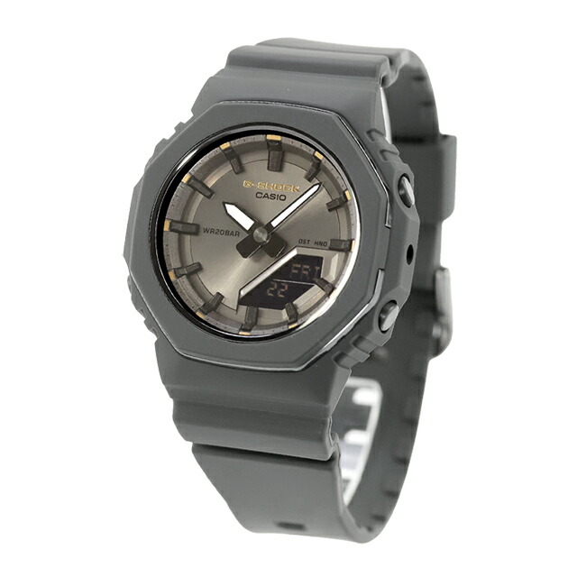 gショック ジーショック G-SHOCK クォーツ 電池式 GMA-P2126W-8A レディース 腕時計 ブランド カシオ casio アナデジ グレー おしゃれ 防水 文字盤 大きい プレゼント 女性 実用的