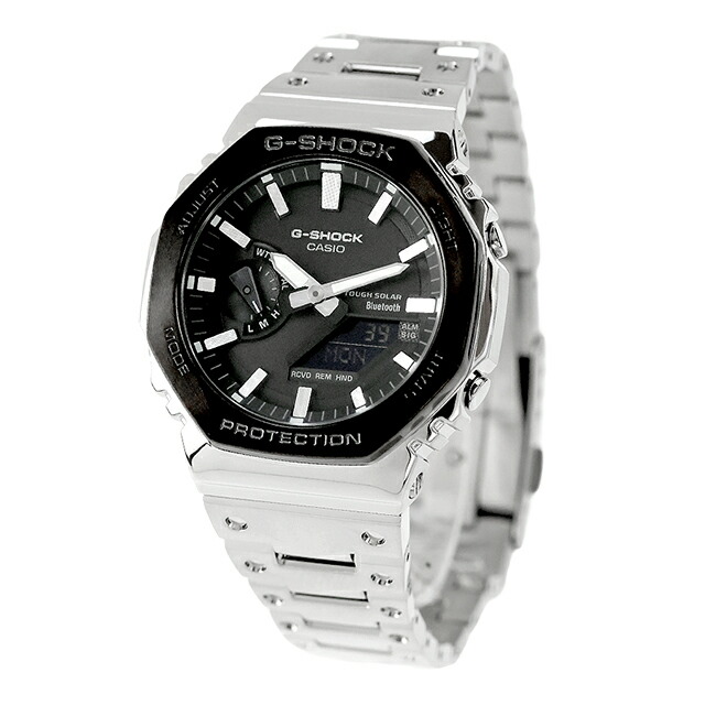 gショック ジーショック 2100 G-SHOCK フルメタル 2100シリーズ ソーラー GM-B2100BT-1A Bluetooth メンズ 腕時計 ブランド カシオ casio アナデジ ブラック 黒 おしゃれ 防水 プレゼント 男性 実用的