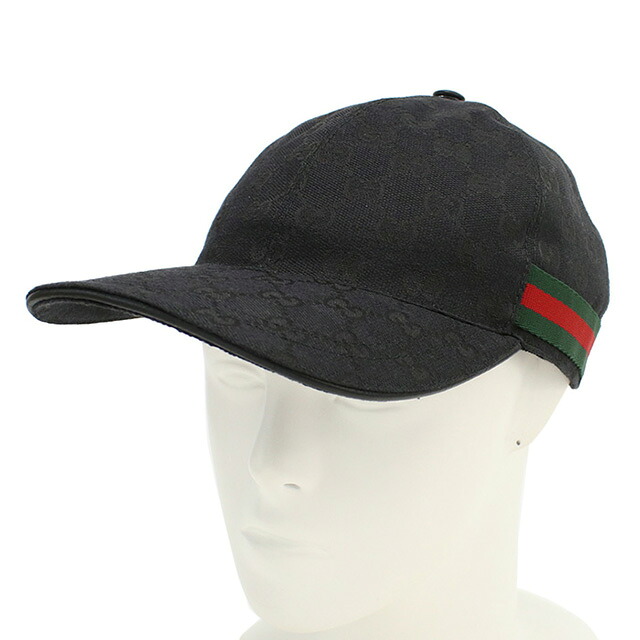 グッチ キャップ メンズ ブランド GUCCI 200035 ブラック 帽子 選べるモデル
