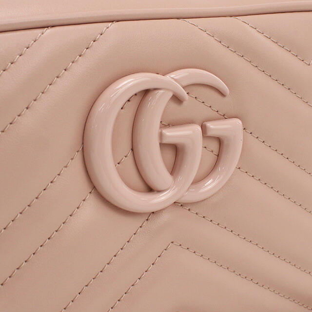 グッチ 斜め掛け ショルダーバッグ レディース ブランド GUCCI GG MARMONT 2.0 447632 ピンク バッグ