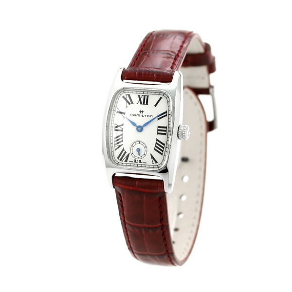 H13321811 ハミルトン アメリカンクラシック ボルトン レディース 腕時計 HAMILTON レッド ブランド おしゃれ 防水 軽い 華奢 かわいい プレゼント 女性 実用的