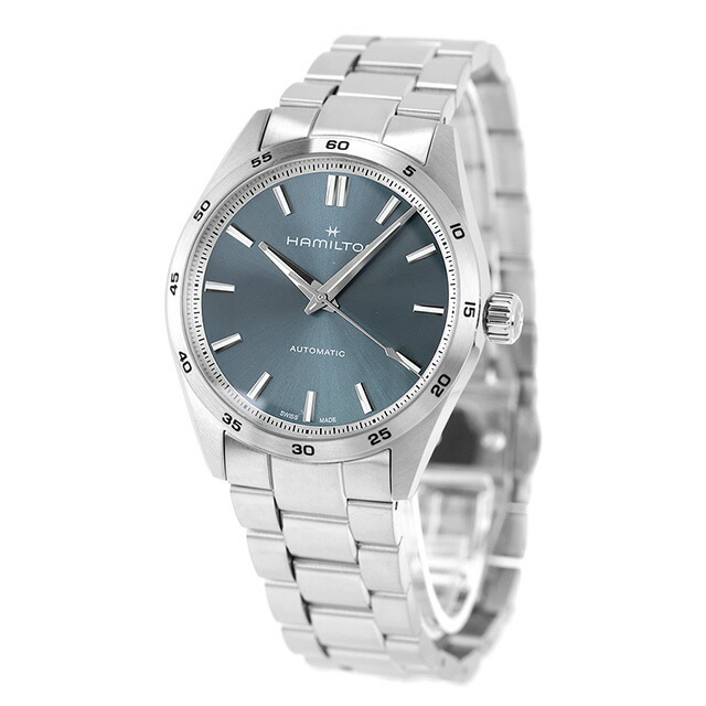 ハミルトン ジャズマスター Performer Automatic 38mm 自動巻き 腕時計 ブランド メンズ HAMILTON JAZZMASTER H36235140 アナログ ブルー スイス製 おしゃれ 防水 プレゼント 男性 実用的