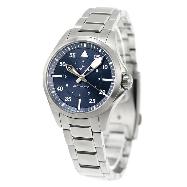 ハミルトン カーキ アビエーション カーキ パイロット オートマティック 36mm 自動巻き 腕時計 メンズ HAMILTON H76215140 アナログ ブルー スイス製 ブランド おしゃれ 防水 プレゼント 男性 実用的
