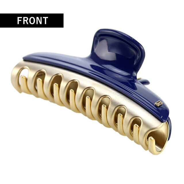 アレクサンドル ドゥ パリ ヘアクリップ レディース ブランド ALEXANDRE DE PARIS ヴァンドームLクリップ ICCL-12832-02-M5 MARINE ヘアアクセサリー