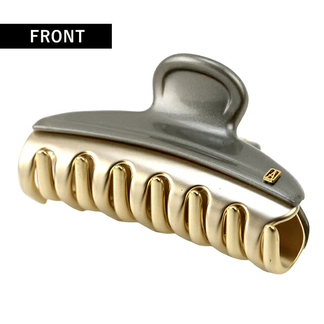 アレクサンドル ドゥ パリ ヘアクリップ レディース ブランド ALEXANDRE DE PARIS ヴァンドームMクリップ ICCM-15571-02-G5 GRIS PAILLETE ヘアアクセサリー