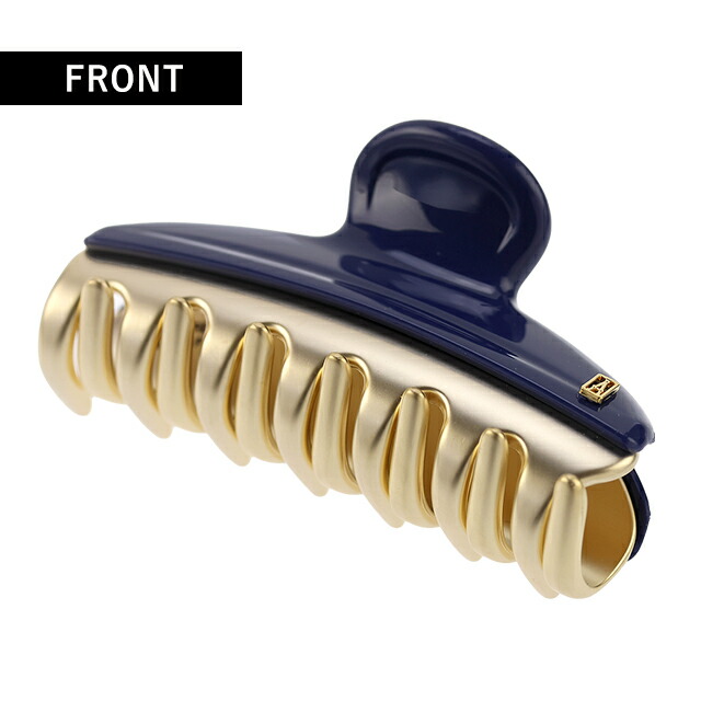 アレクサンドル ドゥ パリ ヘアクリップ レディース ブランド ALEXANDRE DE PARIS ヴァンドームMクリップ ICCM-15571-02-M5 MARINE ヘアアクセサリー