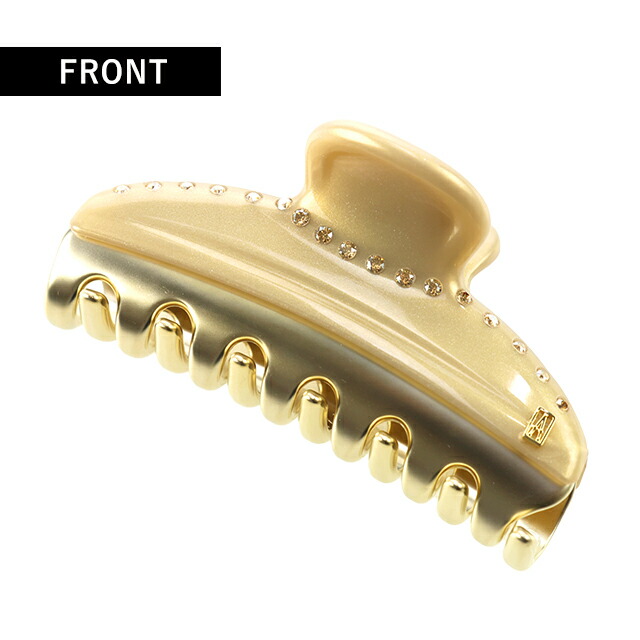 アレクサンドル ドゥ パリ ヘアクリップ レディース ブランド ALEXANDRE DE PARIS VENDOME M クリップ スワロフスキー ICCM-15571-03-X3 PAIL DORE ヘアアクセサリー