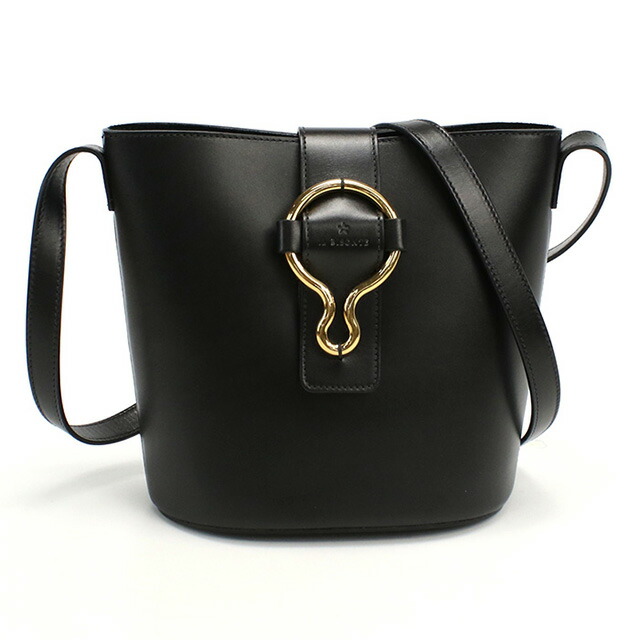 イル ビゾンテ 斜め掛け ショルダーバッグ レディース ブランド IL BISONTE レザー イタリア BBU035 ブラック バッグ