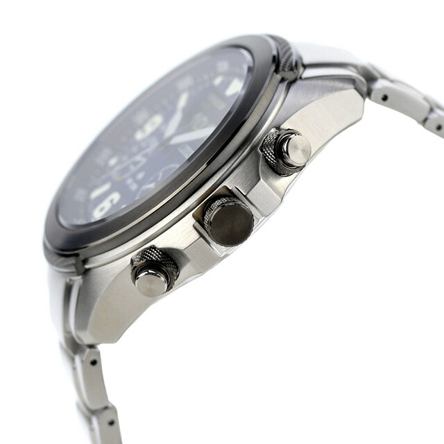 シチズン プロマスター ランド 光発電エコドライブ 腕時計 メンズ クロノグラフ ソーラー CITIZEN PROMASTER JV1006-51L アナデジ ブラック ブルー 黒 ブランド おしゃれ 防水 文字盤 大きい プレゼント 男性 実用的