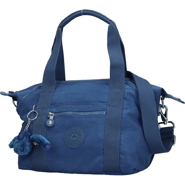キプリング ボストンバッグ レディース ブランド Kipling アート ミニ ミニボストンバッグ 2WAY K01327-5PZ Casual Blue 手提げ 高級 おしゃれ プレゼント 女性 実用的 かわいい