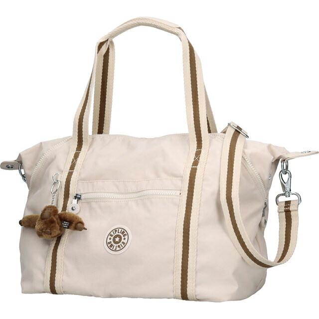 キプリング ボストンバッグ レディース ブランド Kipling アート 2WAY K10619-9LO Soft Sand 手提げ 高級 おしゃれ プレゼント 女性 実用的 かわいい