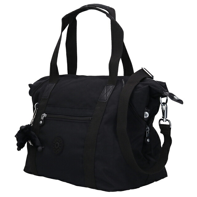 キプリング ボストンバッグ レディース ブランド Kipling アート 2WAY K10619-P39 Black Noir 黒 手提げ 高級 おしゃれ プレゼント 女性 実用的 かわいい