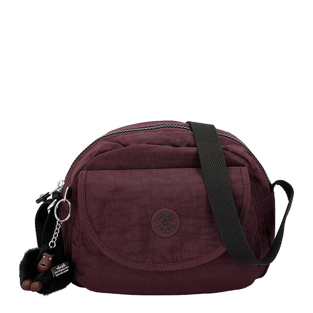 キプリング ショルダーバッグ レディース ブランド Kipling K153131QG MULBERRY MOCHA ボルドー 斜めがけ 高級 おしゃれ プレゼント 女性 実用的 かわいい