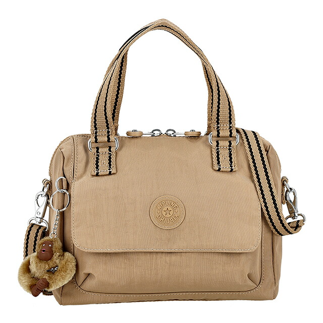 キプリング ハンドバッグ レディース ブランド Kipling CHINA KI36470NW EARLY TAN P ブラウン 軽量 小さめ 手提げ 高級 おしゃれ プレゼント 女性 実用的 かわいい
