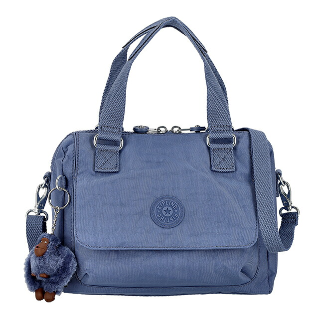 キプリング ハンドバッグ レディース ブランド Kipling CHINA KI36473JO CLASSIC INDIGO ブルー 軽量 小さめ 手提げ 高級 おしゃれ プレゼント 女性 実用的 かわいい