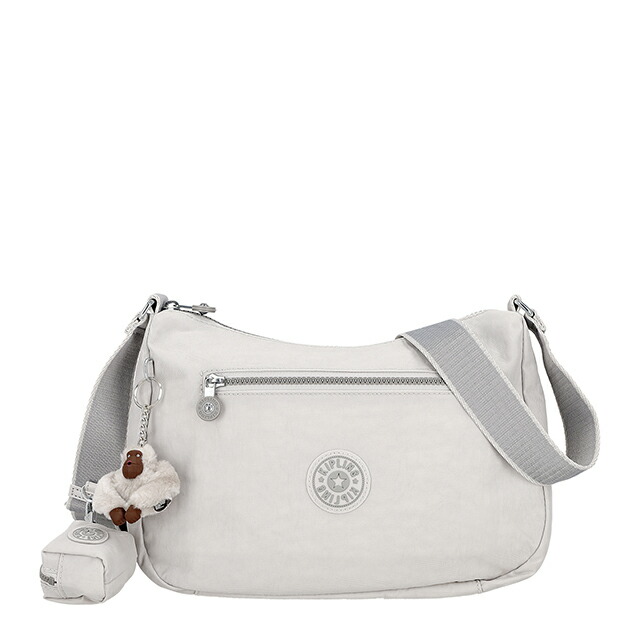 キプリング ショルダーバッグ レディース ブランド Kipling CHINA KI92620NR COOL FOG ライトグレー 斜めがけ 高級 おしゃれ プレゼント 女性 実用的 かわいい