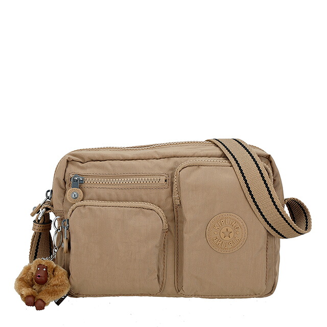 キプリング ショルダーバッグ レディース ブランド Kipling CHINA KIA9Z80NW EARLY TAN P ブラウン 斜めがけ 高級 おしゃれ プレゼント 女性 実用的 かわいい